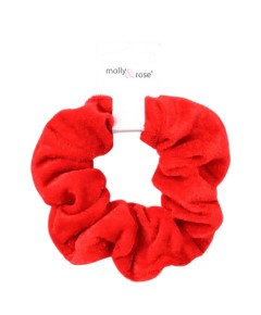 High Shine Red Velvet Large Scrunchie 9327