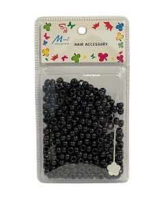 Hair Accessory Beads B500BLK