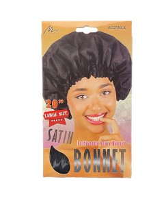 Murry Collection Satin Bonnet M2078BLK