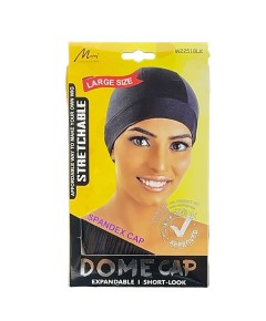 Murry Collection Spandex Dome Cap M2251BLK