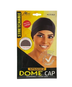 Murry Collection Stretchable Spandex Some Cap M2251 Black
