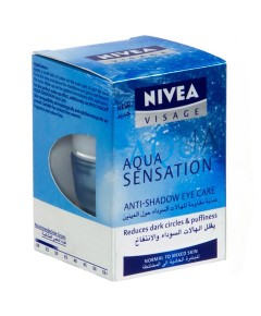 Nivea Visage Aqua Sensation Anti Shadow Eye Care
