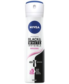 Nivea Black And White Invisible Original Deodorant Spray