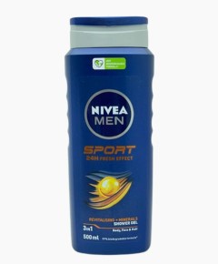 Nivea Men Sport 3 In 1 Fresh Effect Shower Gel