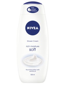 Nivea Soft Almond Oil Shower Cream