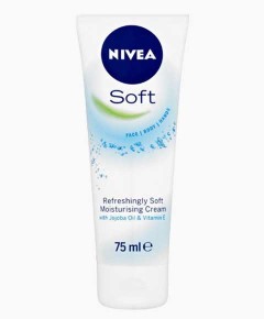 Nivea Soft Moisturising Cream With Jojoba Oil And Vitamin E