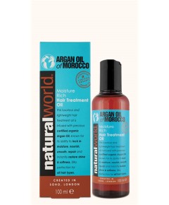 Argan Oil Of Morocco Moisture Rich Hair Treatment Oil
