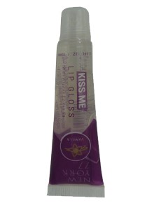 New York 77 Kiss Me Clear Lip Gloss With Vitamin E Tube