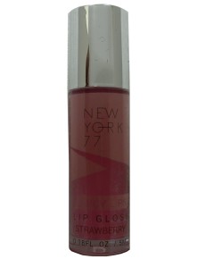 New York 77 Juicy Lips Roll On Pink Lip Gloss Strawberry