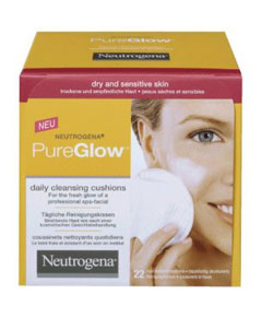 Neutrogena Pure Glow Daily Cleansing Cussions