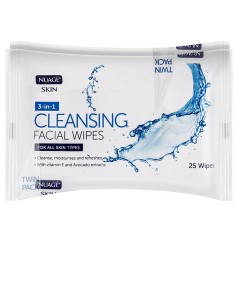 Nuage 3 In 1 Skin Cleansing Wipes