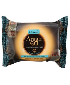 Nuage Argan Oil Cleansing Facial Wipes