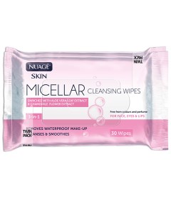 Nuage 3 In 1 Micellar Cleansing Wipes