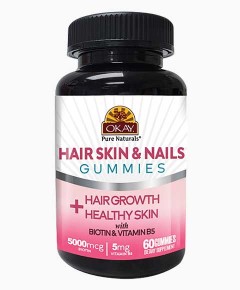 Okay Pure Naturals Hair Skin And Nails Gummies