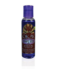 OKAY Paraben Free Grape Seed Oil For Hair And Skin