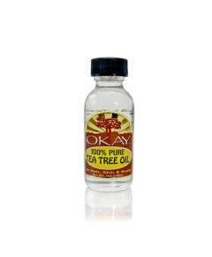OKAY 100 Percent Pure Tea Tree Oil For Hair Skin And Scalp