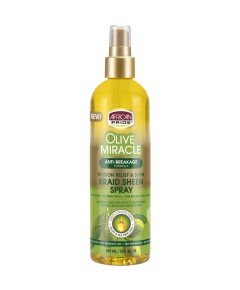 Olive Miracle Braid Sheen Spray With Anti Breakage Formula