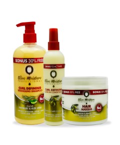 Olive Moisture Curl Defining Bundle