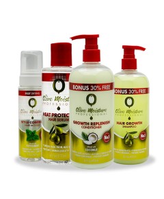 Olive Moisture Hair Styling Bundle