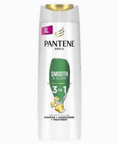 Pro V 3 In 1 Smooth And Sleek Shampoo Conditioner And Treatment