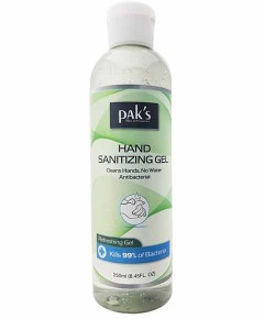 Paks Hand Sanitizing Gel