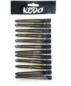 Kodo Black Aluminium Plastic Clips