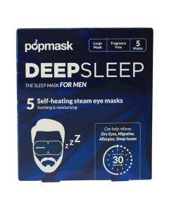 Deep Sleep Self Heating Eye Masks For Men