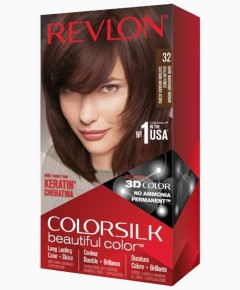 Colorsilk Beautiful Color Permanent Hair Color 32 Dark Mahogany Brown