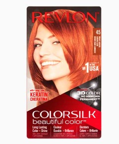 Colorsilk Beautiful Color Permanent Hair Color 45 Bright Auburn