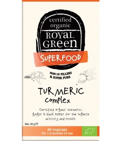 Super Food Turmeric Complex Food Supplement
