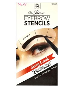 Go Brow Eyebrow Stencils RBS01 Sexy Look