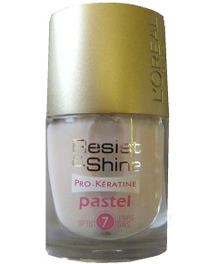 Resist And Shine Pro Keratin Pastel Nail Varnish