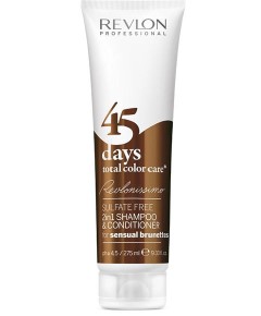 Revlonissimo 45 Days Total Care Conditioning Shampoo For Sensual Brunettes