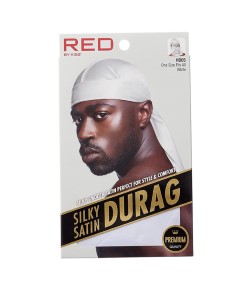 Silky Satin Durag HD05 White