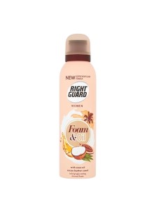Right Guard Women Coco Oil And Cocao Butter Shower Foam