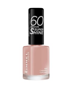 Rimmel 60 Seconds Super Shine Nail Polish 500 Caramel Cupcake