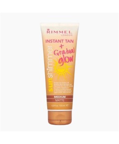 Instant Tan Gradual Glow Sun Shimmer Medium Matte