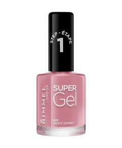 Rimmel Super Gel Nail Step 1 Varnish 023 Grape Sorbet