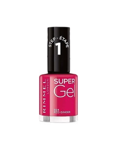 Rimmel Super Gel Nail Step 1 Varnish 024 Red Ginger