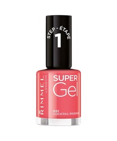 Rimmel Super Gel Nail Step 1 Varnish 032 Cocktail Passion