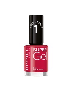 Rimmel Super Gel Nail Step 1 Varnish 042 Rock N Roll