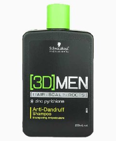 Schwarzkopf 3D Men Anti Dandruff Shampoo