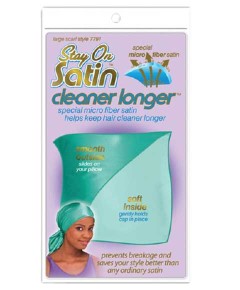Stay On Satin Cleaner Longer Large Scarf 7791