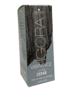 Igora Vibrance Ashy Cedar Tone On Tone Coloration