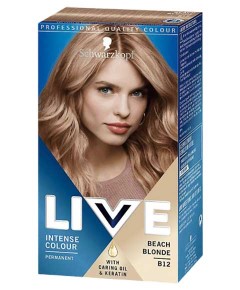 Live Intense Permanent Colour B12 Beach Blonde