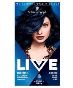 Live Color Intense Permanent Colours 090 Cosmic Blue