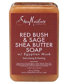 Organic Red Bush And Sage Shea Butter Soap