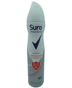 Motionsense Antibacterial Odour Protection 48H Anti Perspirant Spray