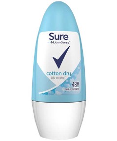 Motionsense Cotton Dry 48H Anti Perspirant Roll On 