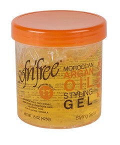 Sof N Free Moroccan Argan Oil Styling Gel